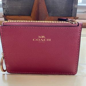 Authentic Coach Key Chain Card Wallet